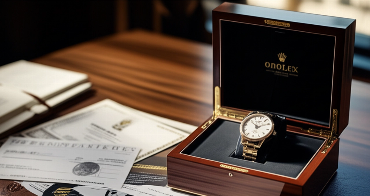 Documenti Orologio Box And Papers