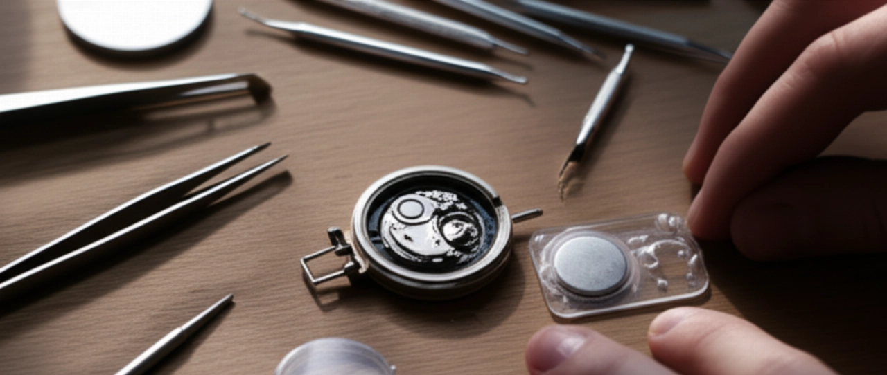 Sostituire La Batteria Di Un Orologio Al Quarzo